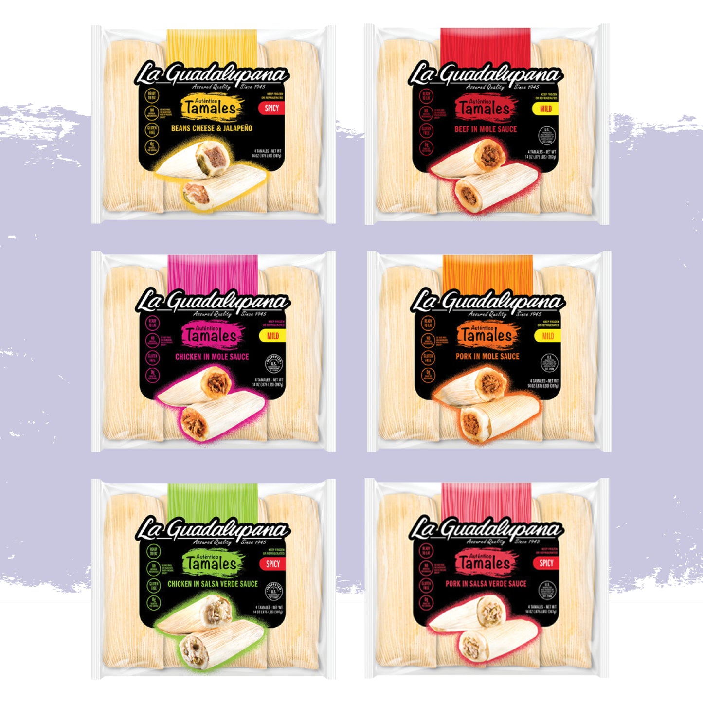 Family Favorites 6-Pack (24 Tamales)